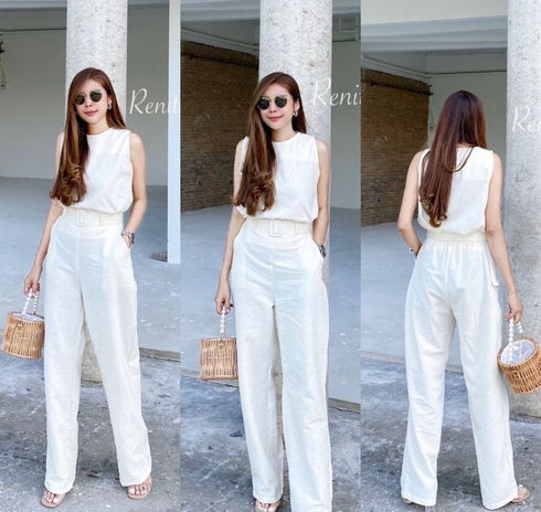 SEASON ROOM Solid Color Linen Set